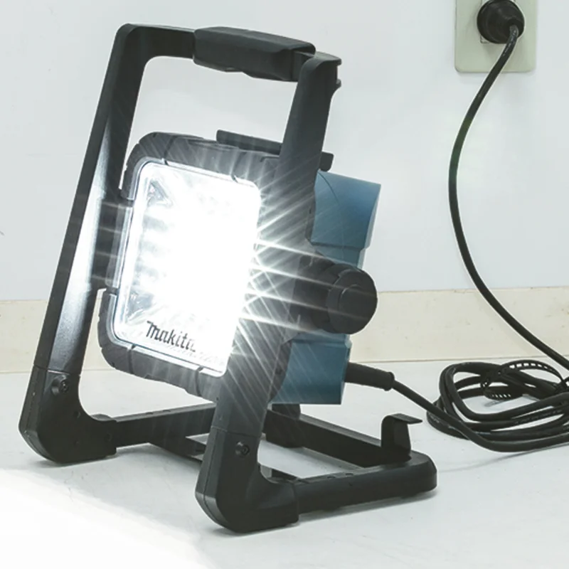 פנס זרקור לד MAKITA DML805 נטען 230V+18V מקיטה