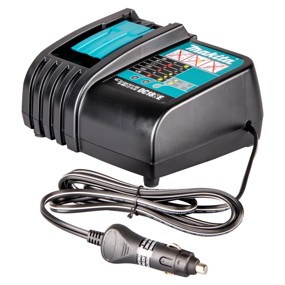 מטען רכב לסוללות LXT 14.4/18V דגם DC18SE מבית Makita