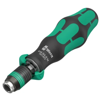 ידית מברג לביטים 1/4 ראצ'ט RA-R M 838 מבית Wera