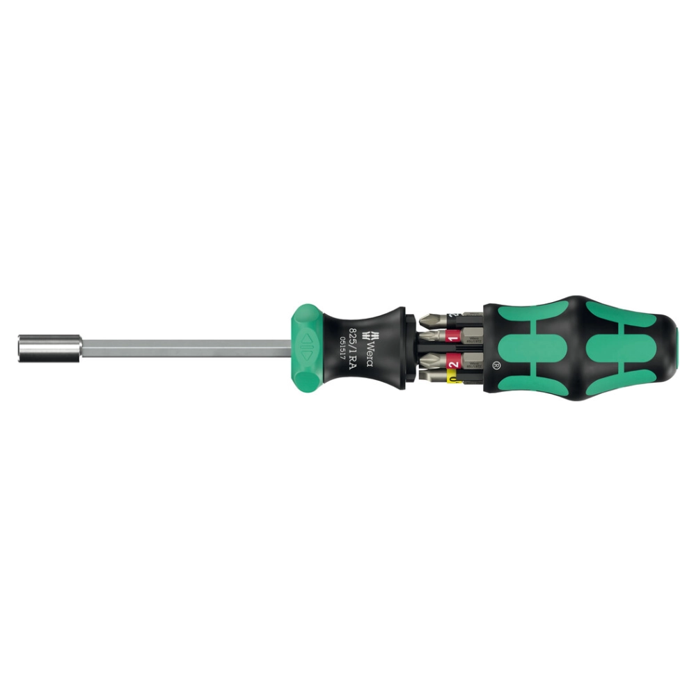 מברג ראצ'ט Kraftform Kompakt 27 עם 6 ביטים מבית Wera