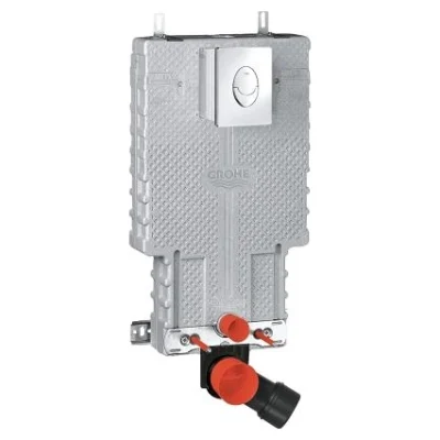 מיכל הדחה סמוי Uniset GD 2 עם לחצן Skate Air כרום 38723001 מבית Grohe