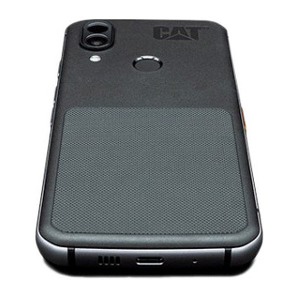 סמארטפון קארטפילר S62 Pro בצבע שחור צילום גב המכשיר